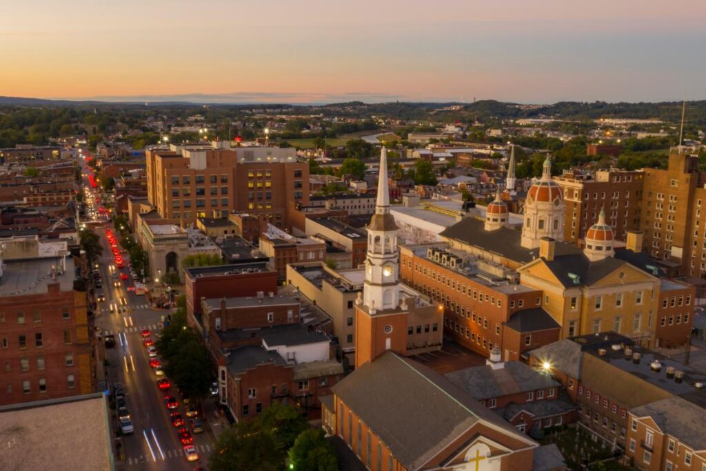 downtown buildings of york pa