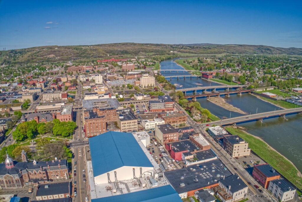 a picture of Elmira NY to represent residential treatment near elmira