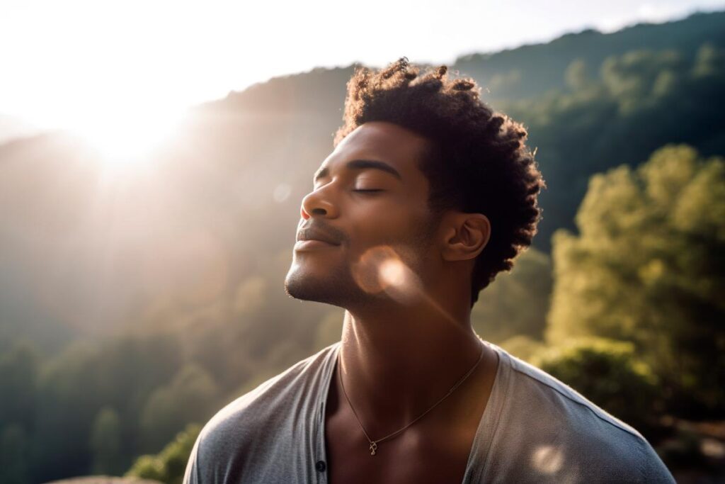 a person smiles outside to show how can intensive outpatient programs help