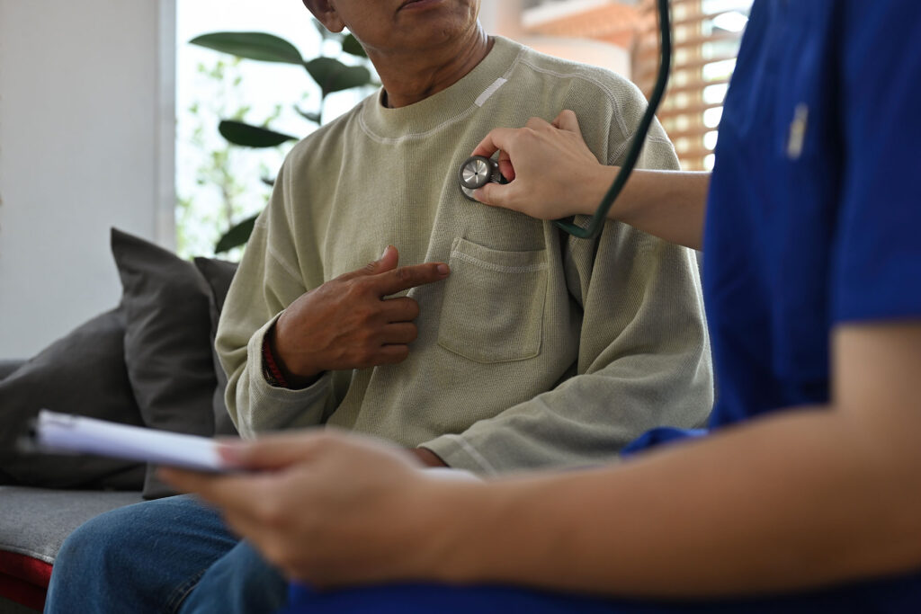 a person gets their heartbeat monitored in an IOP Treatment serving State College PA