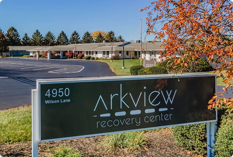 Exterior view of Arkview Center offering meth rehab in Pennsylvania